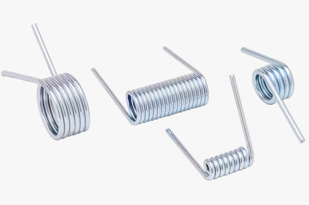 Iron Round White Compression Spring